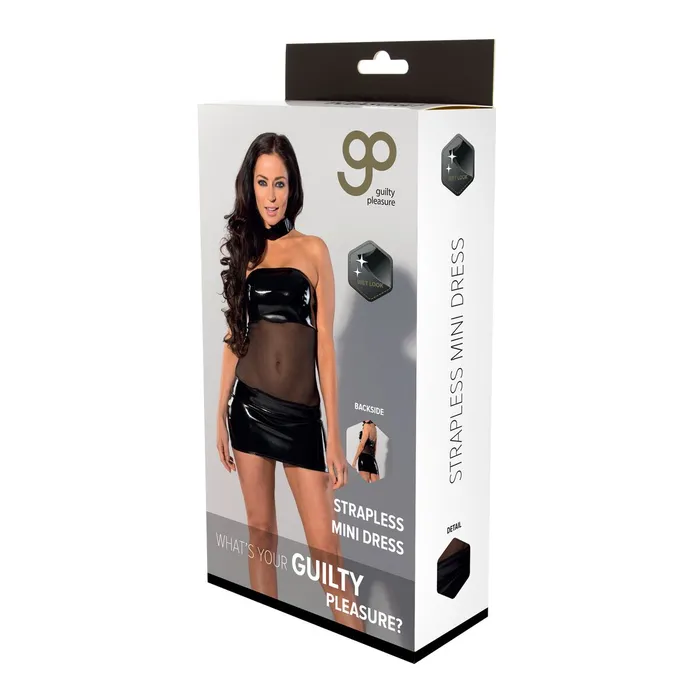 Guilty Pleasure Female Sex Toys Vestito Guilty Pleasure Nero XLXXL