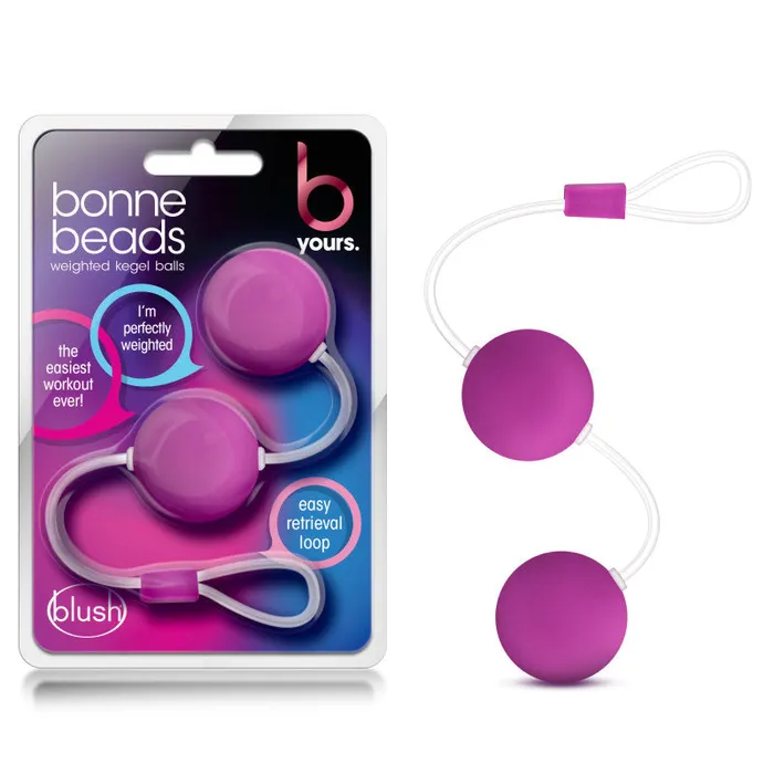 Blush Novelties Female Sex Toys B Yours Bonne Beads Pink Kegel Balls