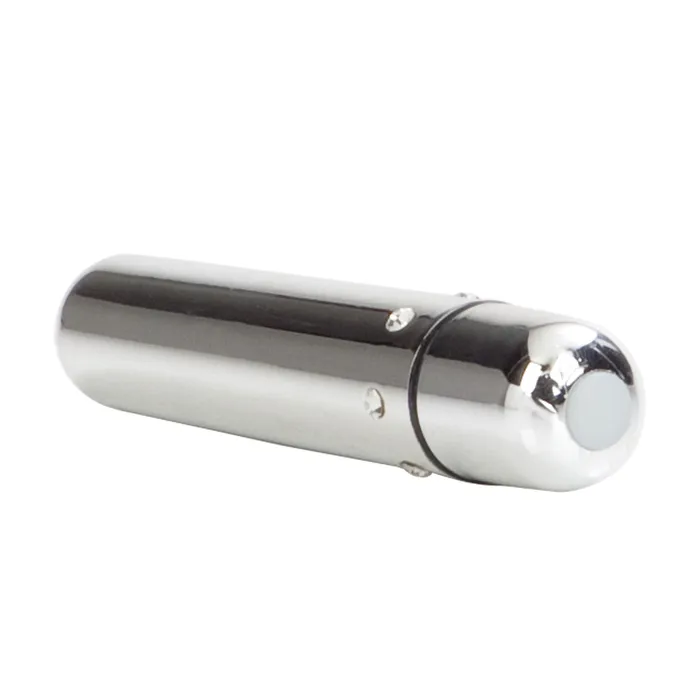 CalExotics Crystal High Intensiy Bullet 2 Vibrator Silver | Female Sex Toys