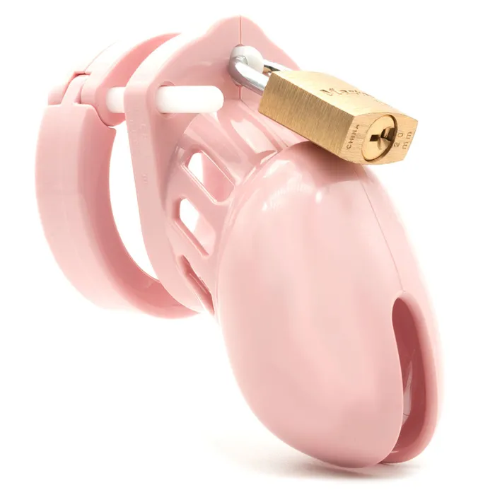 CB-6000S Chastity Cock Cage Kit - Pink-(6000spnk) | CB-X Male Sex Toys CB-6000S Chastity Cock Cage Kit - Pink-(6000spnk) | CB-X Male Sex Toys