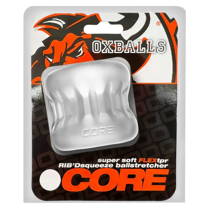 Core Gripsqueeze Ballstretcher - Clear Ice | Oxballs Dildos Core Gripsqueeze Ballstretcher - Clear Ice | Oxballs Dildos