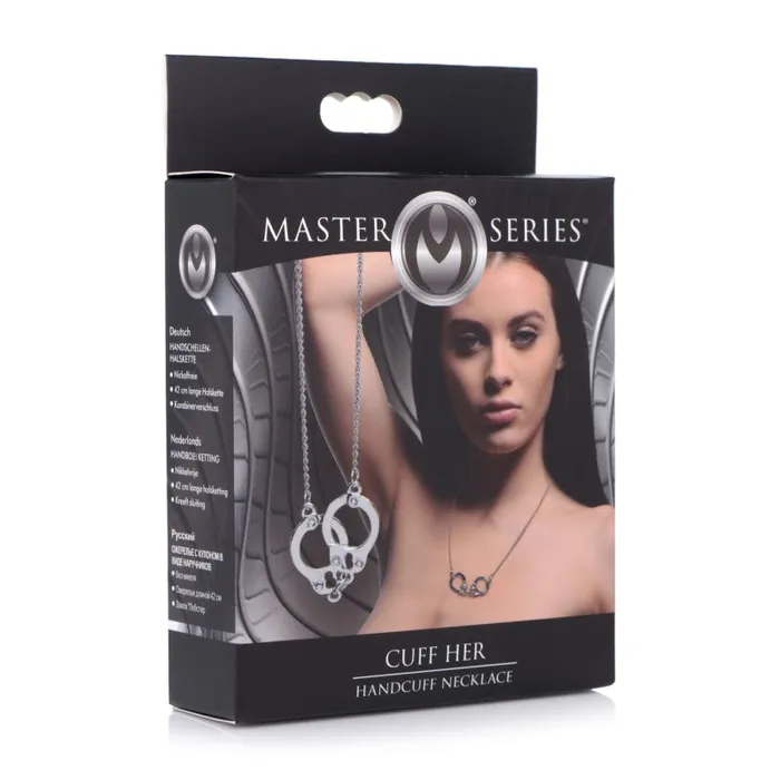 Cuff Her Handcuff Necklace | XR Brands Master Series Female Sex Toys Cuff Her Handcuff Necklace | XR Brands Master Series Female Sex Toys