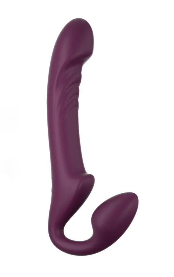 Female Sex Toys Bliss Rotating Head Strapless Strap on Red Wine Honey Play Box Female Sex Toys Bliss Rotating Head Strapless Strap on Red Wine Honey Play Box