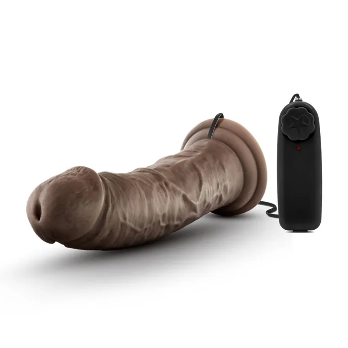 Female Sex Toys | Blush Novelties Dr. Skin - Dr. Joe - 8 Inch Vibrating Cock With Suction Cup - Chocolate Female Sex Toys | Blush Novelties Dr. Skin - Dr. Joe - 8 Inch Vibrating Cock With Suction Cup - Chocolate
