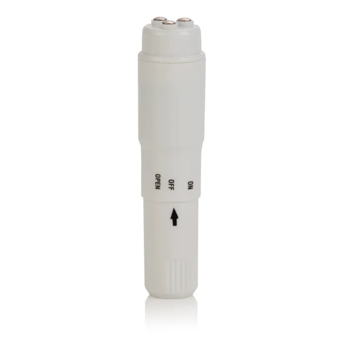 Female Sex Toys | CalExotics Compact Waterproof Personal Travel Massager With 4 Tips - White Female Sex Toys | CalExotics Compact Waterproof Personal Travel Massager With 4 Tips - White