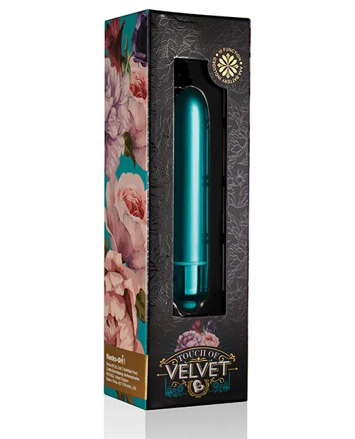 Female Sex Toys Rocks Off Velvet Peacock Petals With Orgasmic Bliss RO 90 Bullet