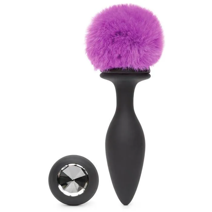 Happy Rabbit Vibrator Large Vibrati Bunny Tail Butt Plug | Love Honey Female Sex Toys