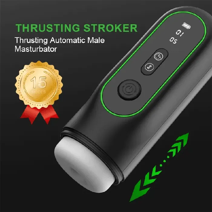 Lovetoyshub Male Sex Toys | 6 In 1 Sucking Thrusting Vibrating Heating Voice Auto Male Masturbator