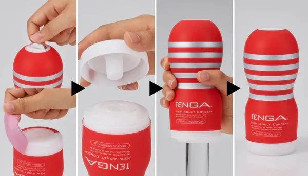 LUNA PARK LOVE Male Sex Toys | PREMIUM TENGA AIR CUSHION CUP Japan Version