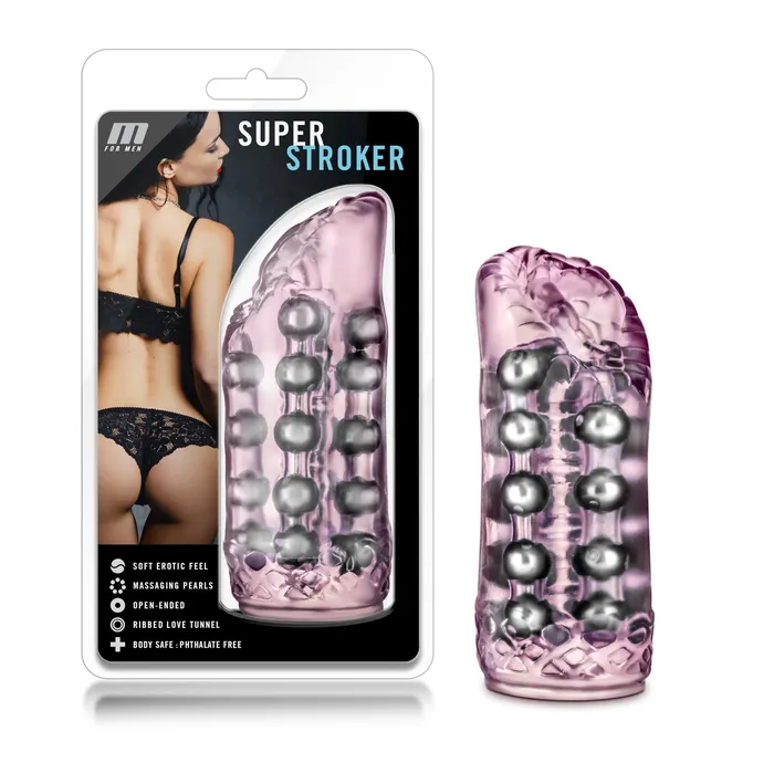 M for Men Super Stroker Blush Male Sex Toys