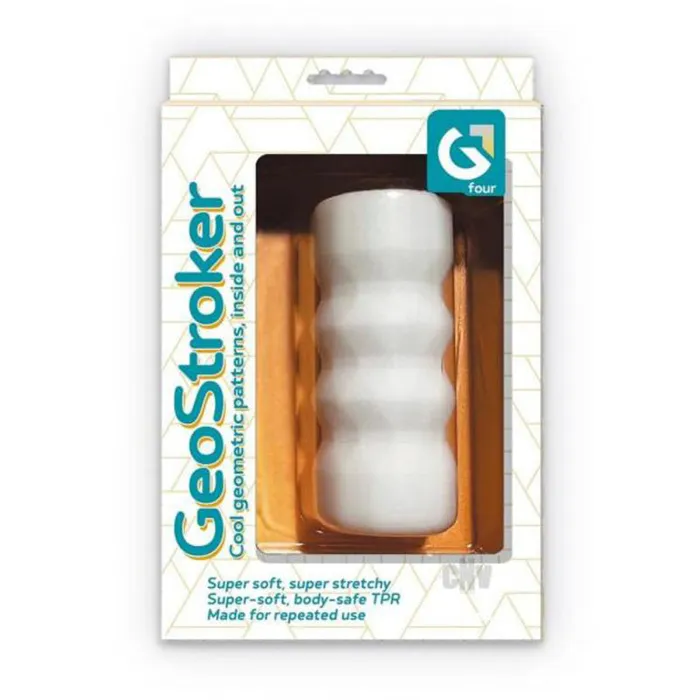 Male Sex Toys Icon Brands Geostroker 4 Stroker White