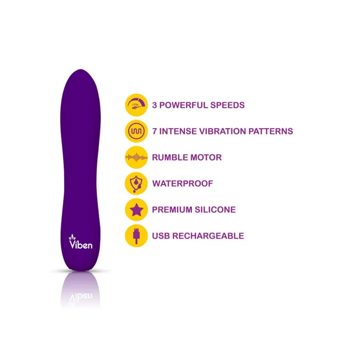 MyPleasure Female Sex Toys | Vivacious - Intense 10-Function Bullet - Violet MyPleasure Female Sex Toys | Vivacious - Intense 10-Function Bullet - Violet