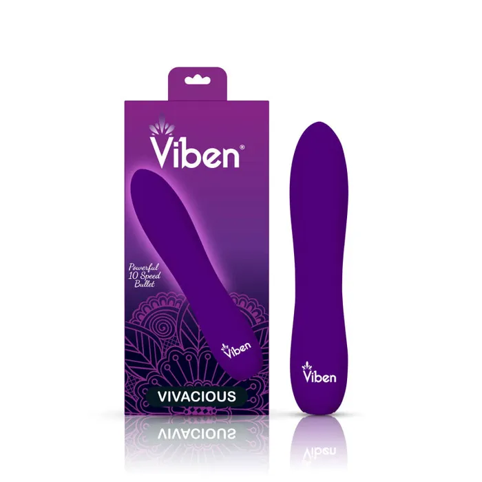 MyPleasure Female Sex Toys | Vivacious - Intense 10-Function Bullet - Violet MyPleasure Female Sex Toys | Vivacious - Intense 10-Function Bullet - Violet