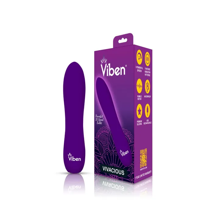 MyPleasure Female Sex Toys | Vivacious - Intense 10-Function Bullet - Violet MyPleasure Female Sex Toys | Vivacious - Intense 10-Function Bullet - Violet