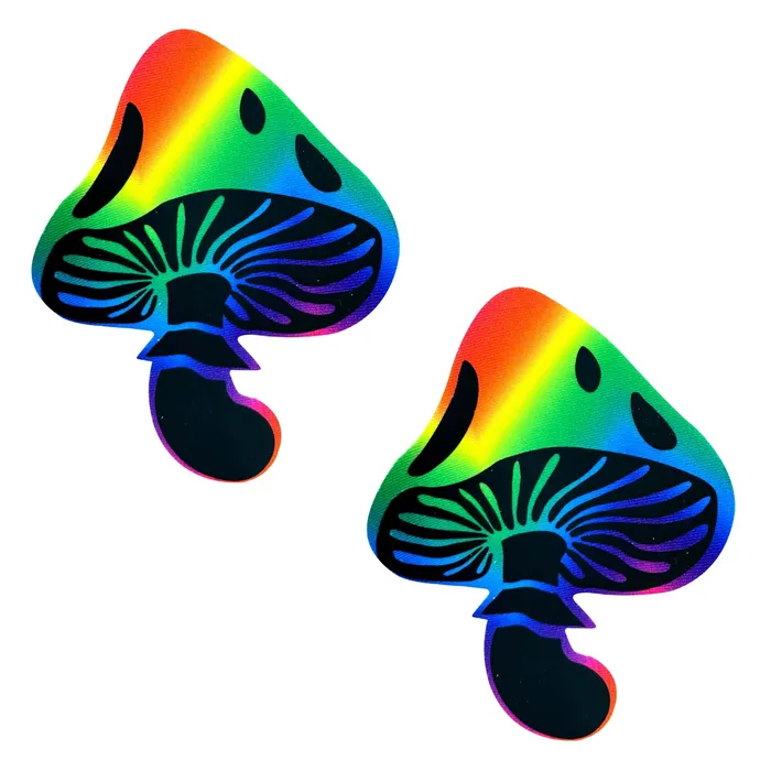 Neva Nude Female Sex Toys Rainbow Trippin Psychedelic Toadstool Nipple Cover Pasties Neva Nude Female Sex Toys Rainbow Trippin Psychedelic Toadstool Nipple Cover Pasties