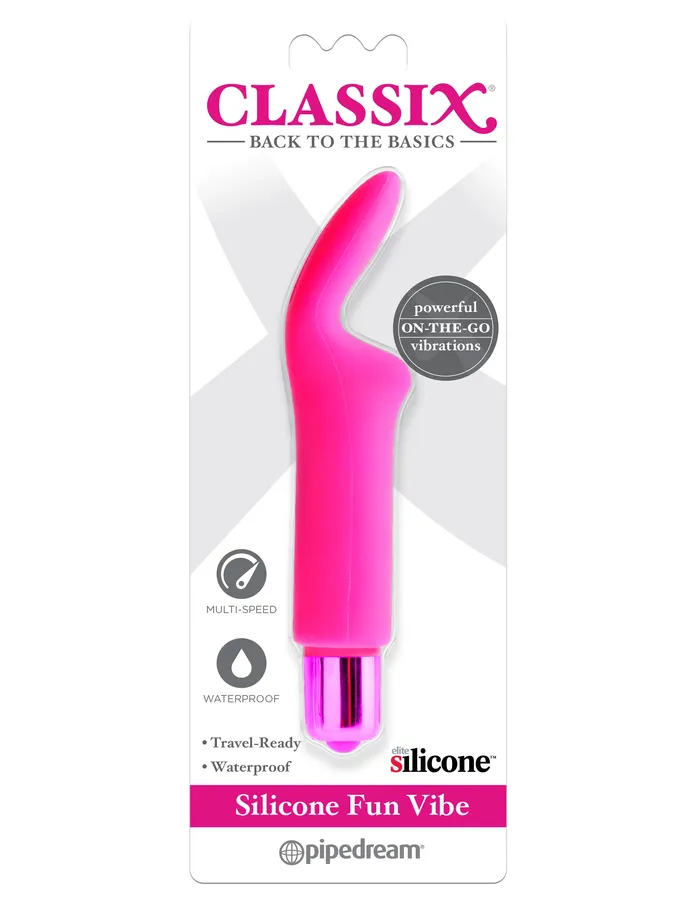 Pipedream Classix Silicone Fun Vibrator Female Sex Toys