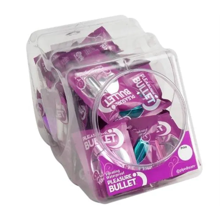 Pipedream Female Sex Toys Pleasure Bulletz 36 Piece Fishbowl Assorted Colors Pipedream Female Sex Toys Pleasure Bulletz 36 Piece Fishbowl Assorted Colors