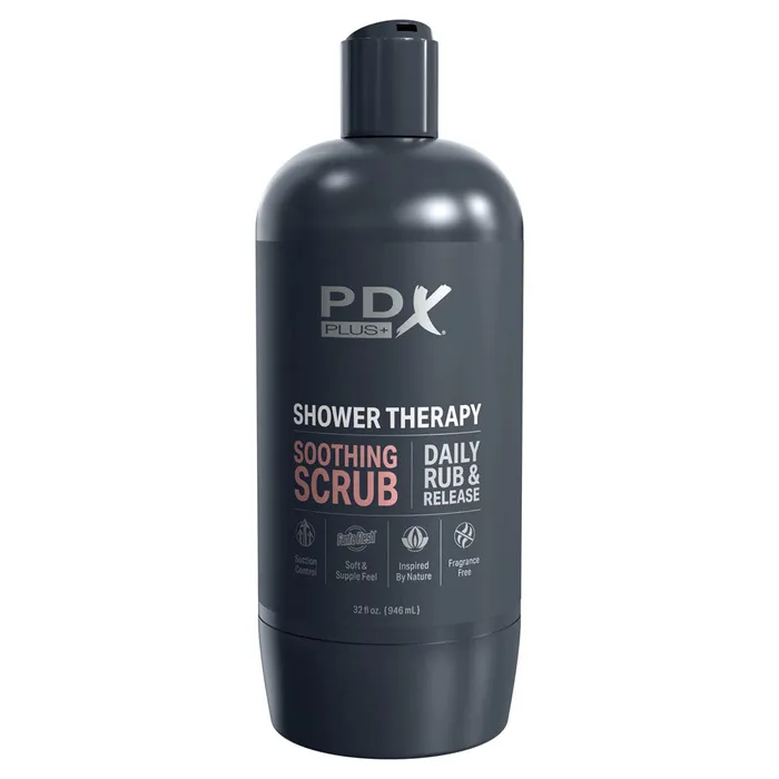 Pipedream PDX Plus Shower Therapy - Soothing Scrub - Tan-(rd622-22) | Male Sex Toys Pipedream PDX Plus Shower Therapy - Soothing Scrub - Tan-(rd622-22) | Male Sex Toys