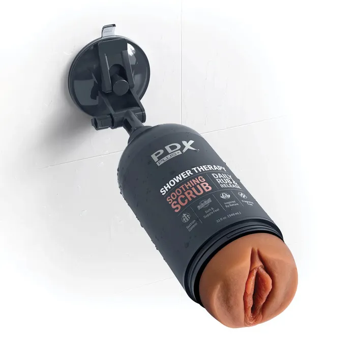 Pipedream PDX Plus Shower Therapy - Soothing Scrub - Tan-(rd622-22) | Male Sex Toys Pipedream PDX Plus Shower Therapy - Soothing Scrub - Tan-(rd622-22) | Male Sex Toys