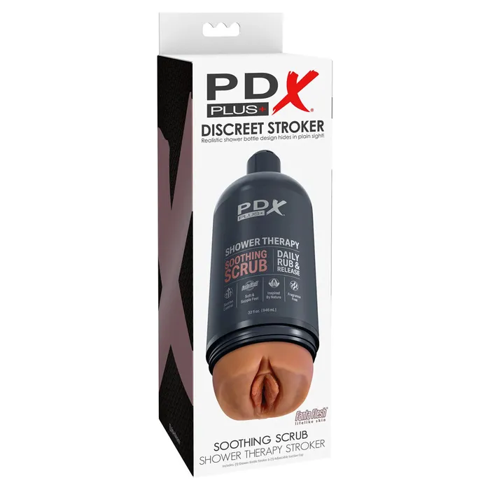 Pipedream PDX Plus Shower Therapy - Soothing Scrub - Tan-(rd622-22) | Male Sex Toys Pipedream PDX Plus Shower Therapy - Soothing Scrub - Tan-(rd622-22) | Male Sex Toys