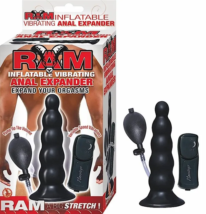 Ram Inflatable Vibrating Anal Expander Nasstoys Male Sex Toys