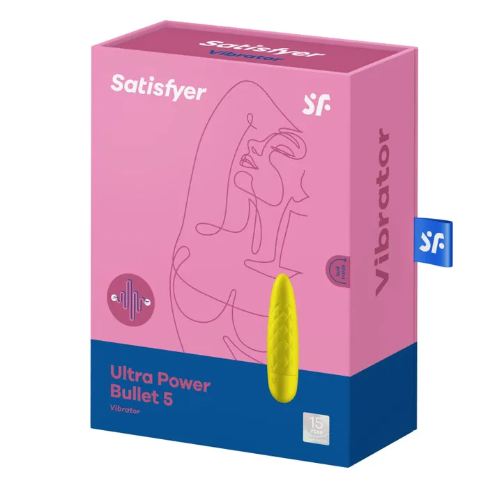 Satisfyer Female Sex Toys | Ultra Power Bullet 5 - Yellow Satisfyer Female Sex Toys | Ultra Power Bullet 5 - Yellow