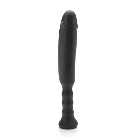 Tantus Inc Female Sex Toys Tantus Anaconda Ergonomic Handle Dildo Onyx