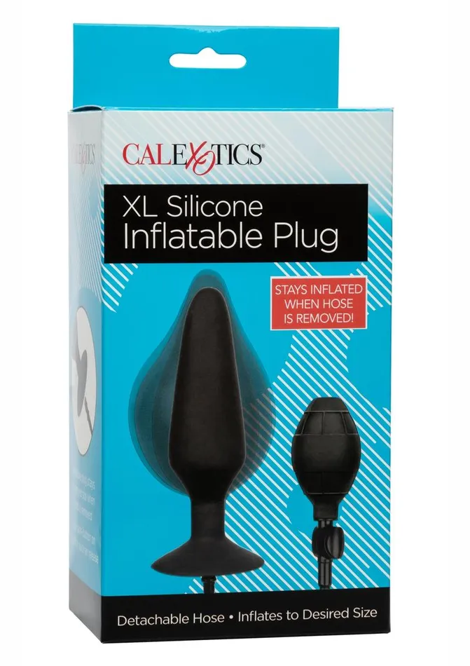 Anal Male Sex Toys XL Silicone Inflatable Plug
