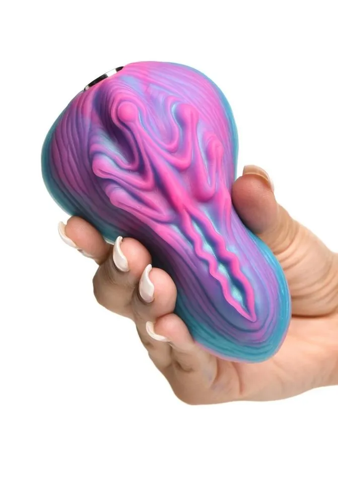 Creature Cocks Vulvaron Rechargeable Silicone Grinder Vibrator with Remote Creature Cocks Female Sex Toys
