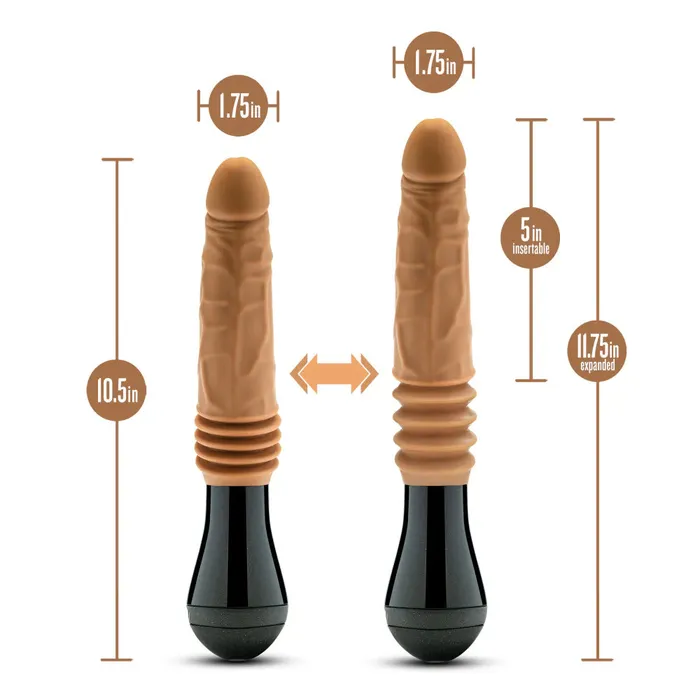 Female Sex Toys Blush Novelties Dr Arthur Silicone Thrusting Dildo
