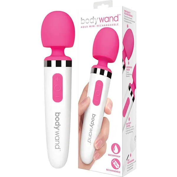 Female Sex Toys Bodywand Bodywand Aqua Mini Rechargeable White