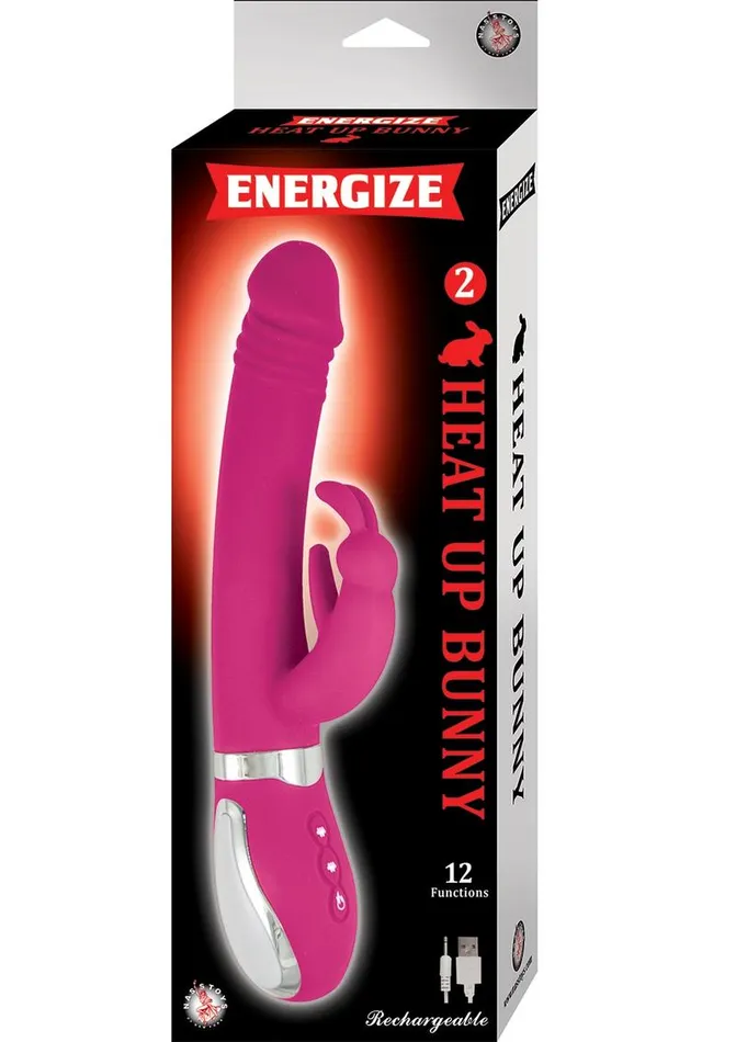 Female Sex Toys Energize Energize Heat Up Bunny 2 Rechargeable Silicone Warming Vibrator Female Sex Toys Energize Energize Heat Up Bunny 2 Rechargeable Silicone Warming Vibrator