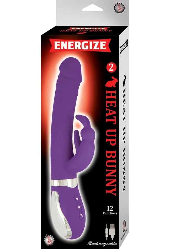 Female Sex Toys Energize Energize Heat Up Bunny 2 Rechargeable Silicone Warming Vibrator Female Sex Toys Energize Energize Heat Up Bunny 2 Rechargeable Silicone Warming Vibrator