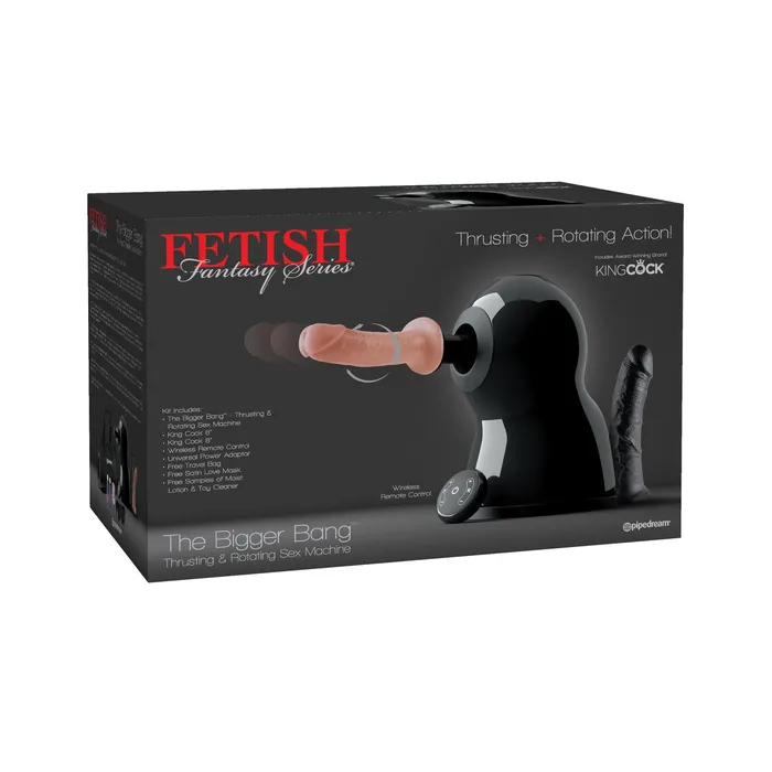 Female Sex Toys Fetish Fantasy the Bigger Bang Thrusting Rotating Sex Machine Pipedream