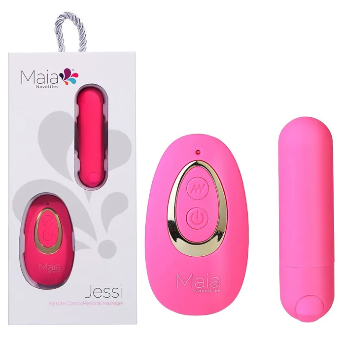 Female Sex Toys Maia JESSI Remote Pink 76 cm USB Rechargeable Bullet with Wireless Remote Maia Toys Female Sex Toys Maia JESSI Remote Pink 76 cm USB Rechargeable Bullet with Wireless Remote Maia Toys