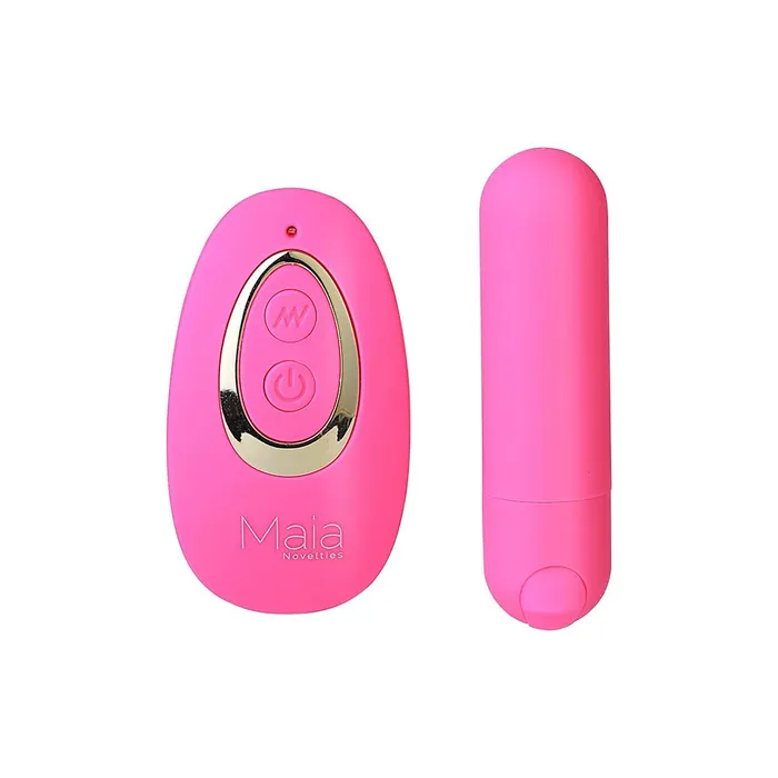 Female Sex Toys Maia JESSI Remote Pink 76 cm USB Rechargeable Bullet with Wireless Remote Maia Toys Female Sex Toys Maia JESSI Remote Pink 76 cm USB Rechargeable Bullet with Wireless Remote Maia Toys