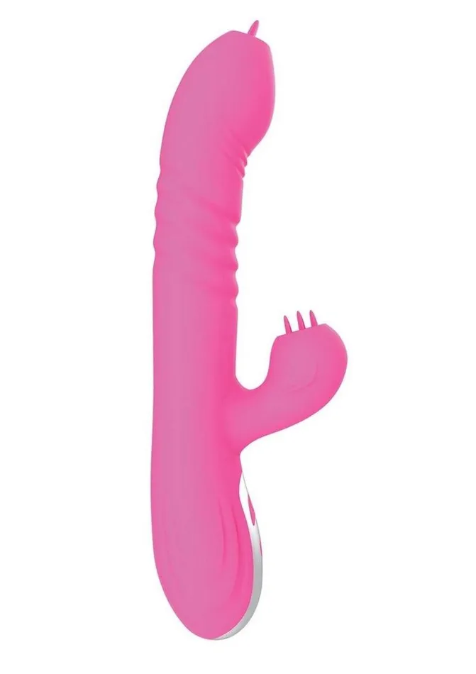 Female Sex Toys Nasstoys Passion Teaser Heat Up Rechargeable Silicone Rabbit Vibrator