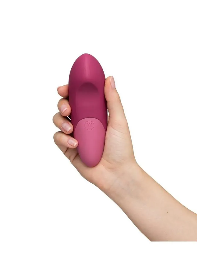 Female Sex Toys Womanizer Womanizer Vibe Rechargeable Silicone Clitoral Vibrator Dusky