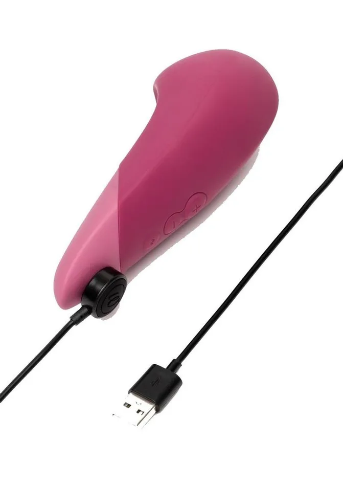 Female Sex Toys Womanizer Womanizer Vibe Rechargeable Silicone Clitoral Vibrator Dusky