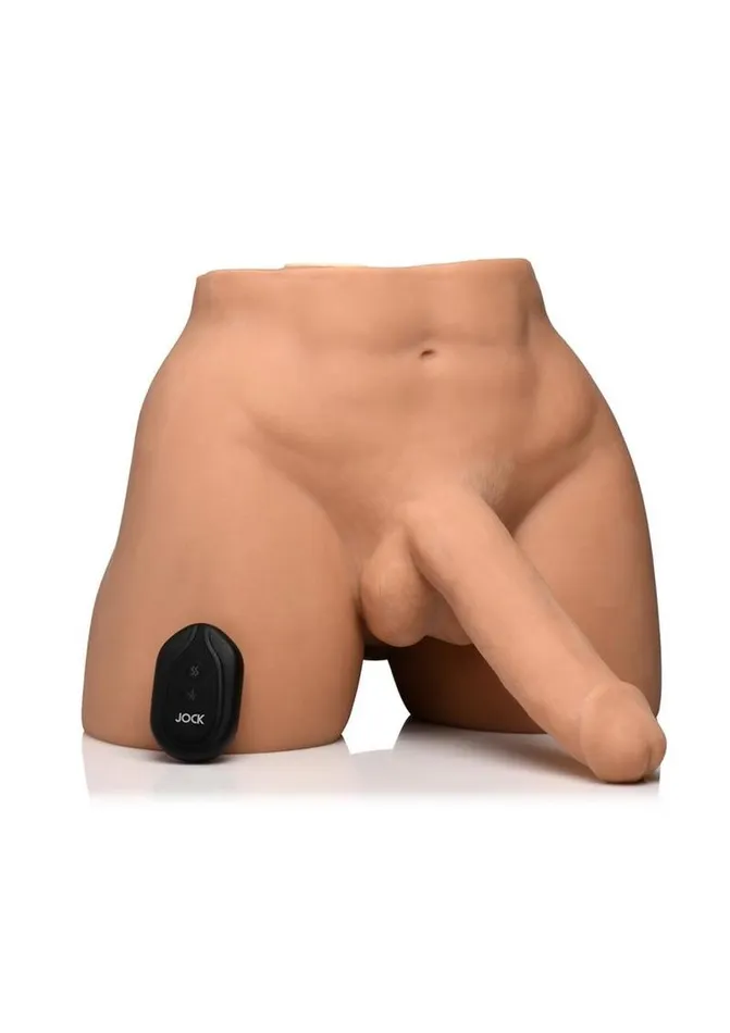 Jock Jock Vibrating and Squeezing Male Masturbator with Posable Dildo Male Sex Toys Jock Jock Vibrating and Squeezing Male Masturbator with Posable Dildo Male Sex Toys