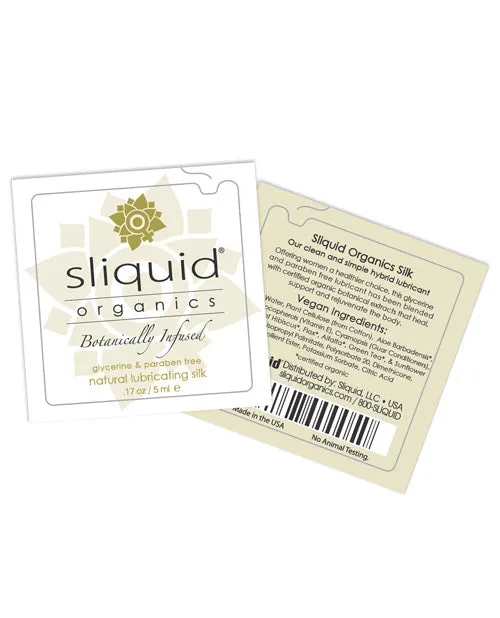 Lubricants Sliquid LLC Sliquid Organics Silk Lubricant 17 oz Pillow
