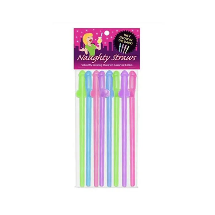 Male Sex Toys Glow In The Dark Penis Straws Kheper Games