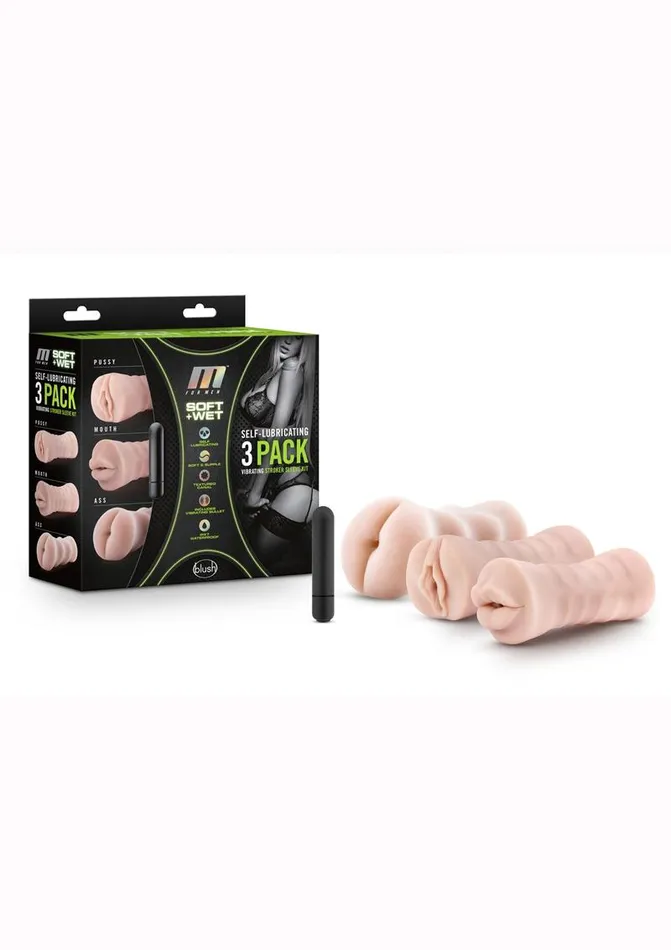 Male Sex Toys M for Men M For Men Soft and Wet SelfLubricating Vibrating Masturbator Kit Male Sex Toys M for Men M For Men Soft and Wet SelfLubricating Vibrating Masturbator Kit