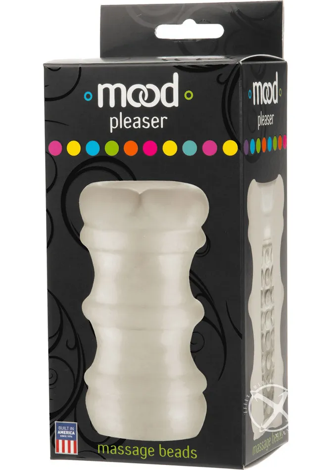 Male Sex Toys Mood Mood Pleaser Massage Beads Ultraskyn Masturbator