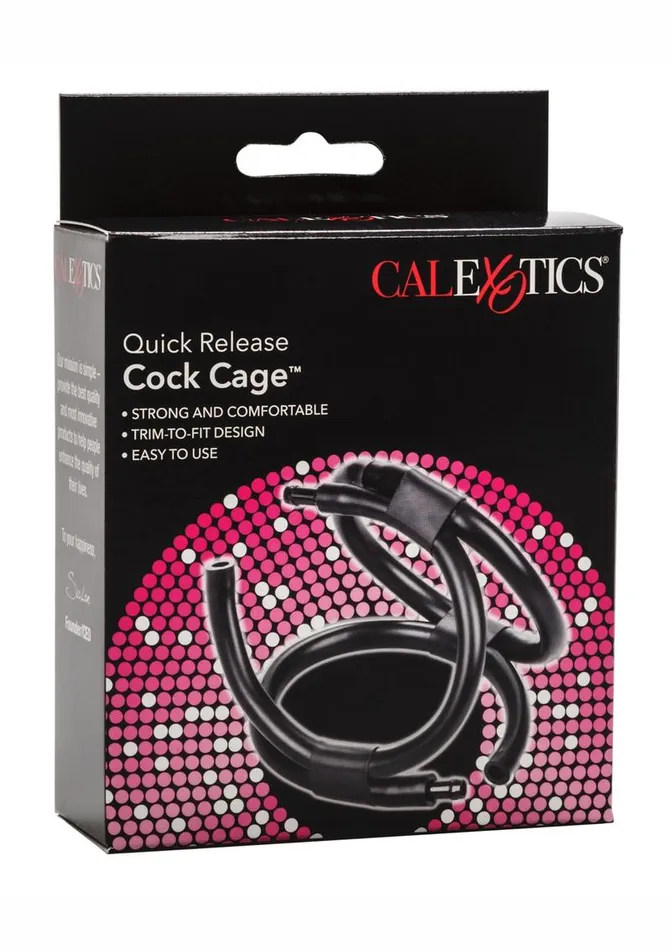 Male Sex Toys Rings Quick Release Cock Cage Cock Ring