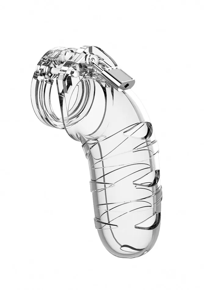 Model 05 Chastity 55 Cock Cage Transparent Shots ManCage Male Sex Toys