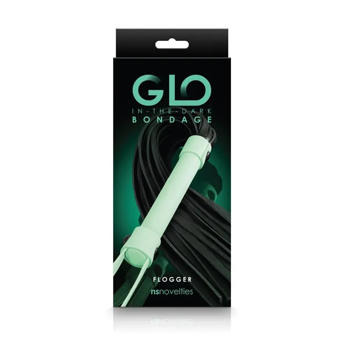 NS Novelties Female Sex Toys GLO Bondage Flogger Glow In Dark Whip NS Novelties Female Sex Toys GLO Bondage Flogger Glow In Dark Whip