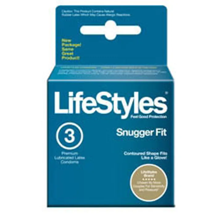 Paradise Marketing Services Anal LifeStyles Snugger Fit 3pk