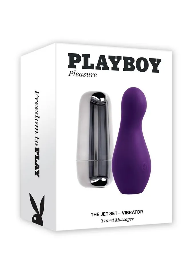 Playboy Playboy The Jet Set Vibrator Rechargeable Silicone Clitoral Stimulator Female Sex Toys