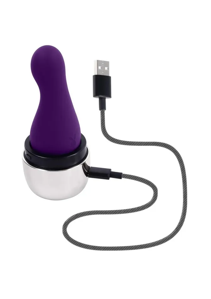 Playboy Playboy The Jet Set Vibrator Rechargeable Silicone Clitoral Stimulator Female Sex Toys
